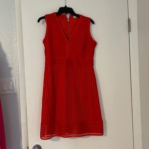 Red JCrew dress